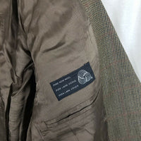 Polo University Club Ralph Lauren Wool Checked Sportcoat Jacket Blazer Mens 44 T