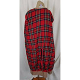 Vintage SBII Bitterman Plaid Blanket Lined Knaki 80s 90s Trench Coat Womens 14