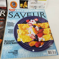 Saveur Magazine 2014 Lot of 4 162 164 165 170 Editions Issues Cooking Food