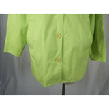 LL Bean Petites All Weather Lightweight Cotton Trench Barn Coat Jacket Womens PS