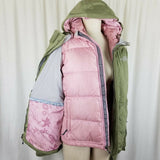 The North Face 3-in-1 Hyvent Tri Climate Winter Goose Down Parka Jacket Womens M