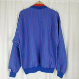 Vintage The Game 1925 New York Giants Pinstriped Pullover Sweatshirt DBL Collar
