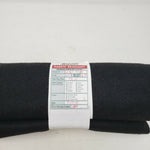 Black Wool Felt Fabric .75 Yards Remnant JoAnn Fabrics 2010 0040-7288 Material