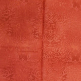 Victorian Floral Wallpaper Look Red Cotton Hobby Lobby Chambray Fabric 1 yard