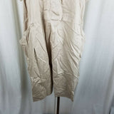 J.Jill Tan Chambray Denim Jean Tunic Sack Shirt Dress Womens XL Pet Cotton Khaki