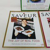 Saveur Magazine 2004 Lot of 3 76 78 78 Editions Issues Cooking Food