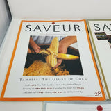 Saveur Magazine 1998 1999 Lot of 5 Editions Issues 28 30 34 38 39 Vintage