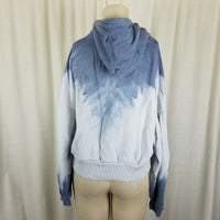 American Eagle Ombre Tie Dye Hooded Pullover Sweatshirt Jacket Hoodie Womens M