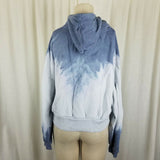 American Eagle Ombre Tie Dye Hooded Pullover Sweatshirt Jacket Hoodie Womens M