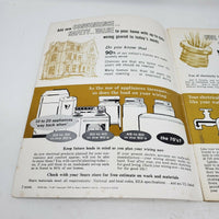 VINTAGE Sears Simplified Electric Wiring Handbook 1969 & Home Wiring Brochure