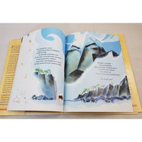 The First Feud Between the Mountain and the Sea a Fable by Lynn Plourde HC Book