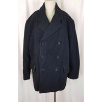 Coldwater Creek Wool Cashmere Insulated Double Breasted Peacoat Jacket Womens 8