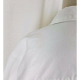 LL Bean Petites White Corduroy Button Up Fit & Flare Blazer Jacket Womens sz 16P