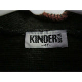 KinderWear Berber Fleece Alligator Crocodile Sweater Jacket Toddler Boys 4T KIds