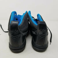 Nike Lunar Force 1 Duckboot Leather Black & Blue Athletic Shoes Sneakers Mens 10