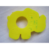 PlayDoh Sesame Street ABCs Company Parts Pieces 1973 Kenner Elephant 241 Vintage