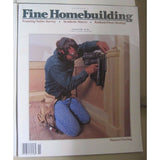 Fine Homebuilding Back Issues Magazines Lot of 6 Entire Year 1996 DIY Remodeling