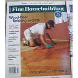 Fine Homebuilding Back Issues Magazines Lot of 4 2007 DIY Home Remodeling