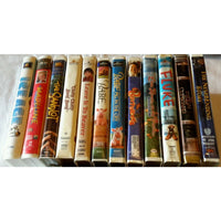 Huge lot of 20 Children's & Family Movies VHS Cartoons Wholesale Popular