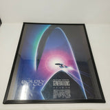 Star Trek Boldly Go Generations Movie Poster Framed 16x20 11/18/94 1990s Vintage