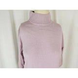 Vintage Short Sleeve Mock Turtleneck Knit Sweater Womens L Twinset Look Shell