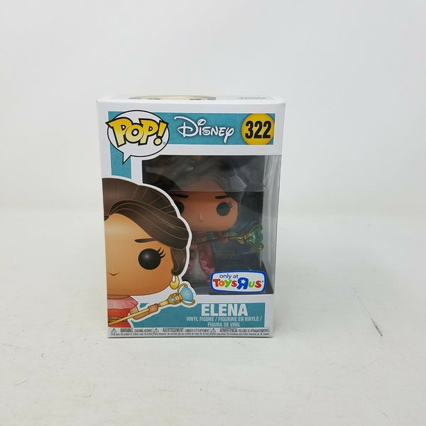 Funko Pop! Disney Elena 322 Toys R' Us Exclusive Vinyl Figure Figurine Toy NOS