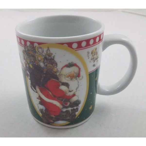 Westwood Giordano Art Ltd Santa Christmas Cup Beverage Coffee Tea Mug Holiday