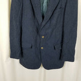 Vintage Brooks Brothers Herringbone Wool Sport Coat Jacket Blazer Mens 42 USA