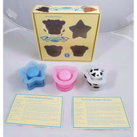 Williams Sonoma Ice Cream Sandwich Molds Cow Pig & Star Set of 3 In Box Recipes