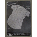 Vintage Hildes Fashions in Wool Baby Book Knitting Crochet Manual Pattern Vol 51