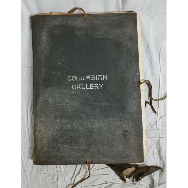 Columbian Gallery Collection Photographs Antique Book Haskell Publishing 1893