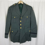 Irving L Wilson US Military Army Uniform Jacket Blazer Sportcoat Mens 41R Green
