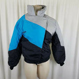 Polaris Snowmobile Ski Winter Parka Jacket Motorcycle Womens LT Black Blue Gray