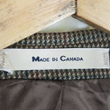 Polo University Club Ralph Lauren Wool Checked Sportcoat Jacket Blazer Mens 44 T