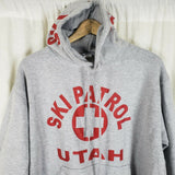 Utah Ski Patrol Pullover Hooded Sweatshirt Jacket Hoodie Womens M Popular Sport