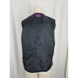 TopHat New York Button Up Pointed Wool Dress Dressy Waistcoat Vest Womens M USA