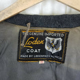 Vintage Loden Coat Lodenfrey Charcoal Loop Button Peacoat Jacket Boys Girls 20