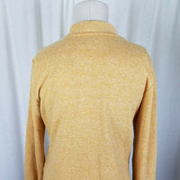 Evy's Tree The Chloe Curry Knit Long Sweater Cardigan Coat Womens L Coatigan