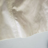 Blanc Noir Multi Zippered Pockets Belted Trench Coat Womens M L Cotton Stretch