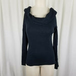 Banana Republic Off Shoulder Stretch Jersey Knit Top Tunic Shirt Blouse Womens M