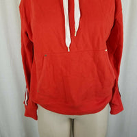 Lauren Ralph Lauren Jersey Knit Funnel Neck Sweatshirt Sweater Womens XS Red