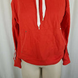 Lauren Ralph Lauren Jersey Knit Funnel Neck Sweatshirt Sweater Womens XS Red