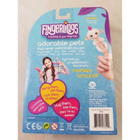 Fingerlings Baby Interactive Monkey Sophie White 40 Sound Bonus Stand Finger Toy