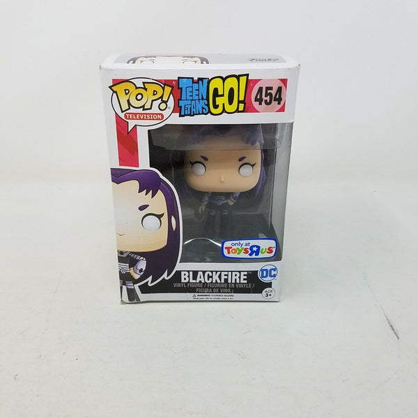 Funko Pop! Teen Titans Go Blackfire 454 Toys R' Us Exclusive Vinyl Figure NOS