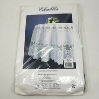 Chablis Great Bay Lace Company Floral Rectangle Tablecloth 52 x 70 Liechtenstein