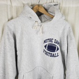 Vintage Champion Reverse Weave Notre Dame Football Athletic Sweatshirt Hoodie XL