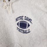 Vintage Champion Reverse Weave Notre Dame Football Athletic Sweatshirt Hoodie XL