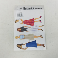 BUTTERICK Fast & easy Sewing Pattern 3134 Women Sizes 8-10-12 ALine Flare Skirt