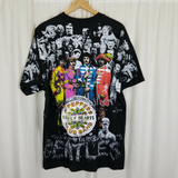 Vintage Winterland The Beatles All Over Print Double Sided TShirt Mens XL 90s