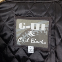 Vintage GIII Carl Banks Green Bay Packers Leather 2 Sided Bomber Jacket Mens XL